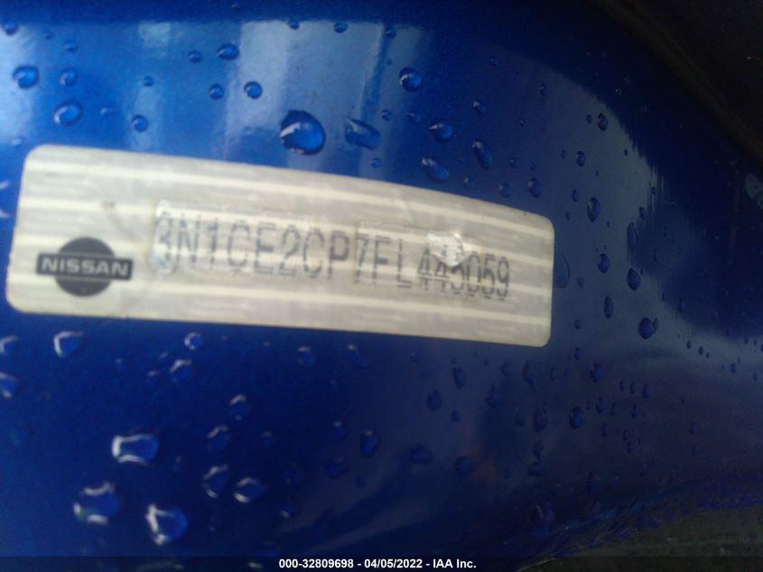 2015 NISSAN VERSA NOTE SR 3N1CE2CP7FL445059