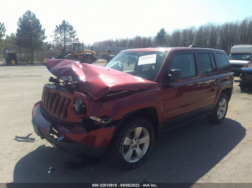 2014 JEEP PATRIOT LATITUDE 1C4NJRFB6ED713615