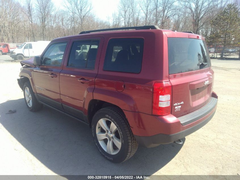 2014 JEEP PATRIOT LATITUDE 1C4NJRFB6ED713615