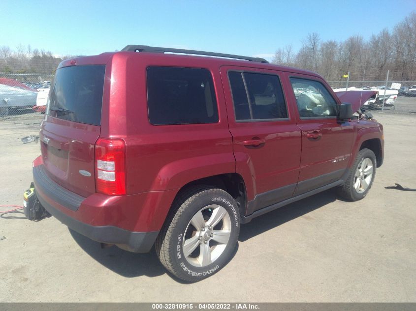 2014 JEEP PATRIOT LATITUDE 1C4NJRFB6ED713615