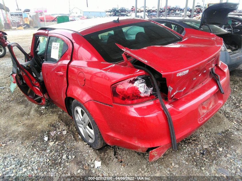 2014 DODGE AVENGER SE 1C3CDZAB5EN133390