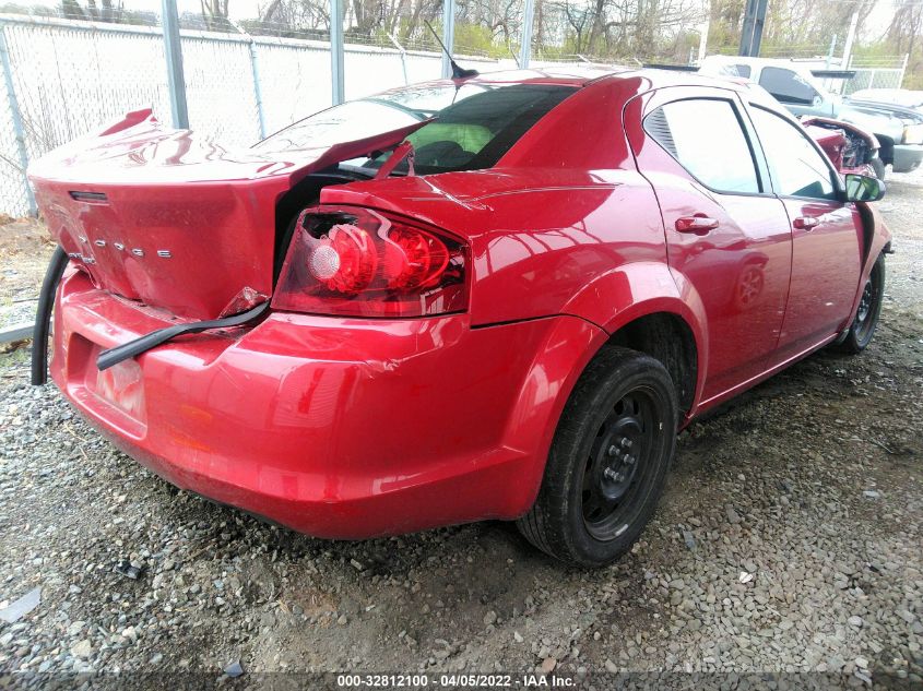 2014 DODGE AVENGER SE 1C3CDZAB5EN133390