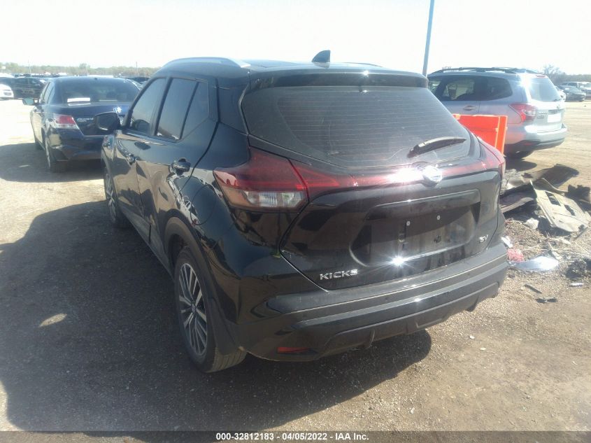 2021 NISSAN KICKS SV 3N1CP5CV3ML492709