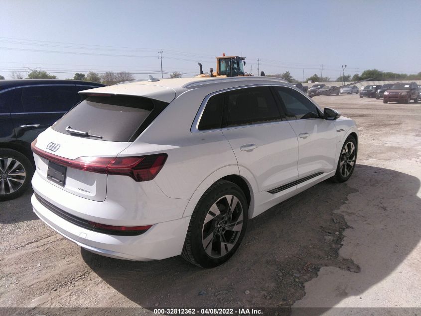 2022 AUDI E-TRON PREMIUM WA1AAAGE3NB012030