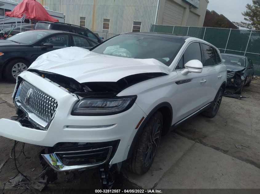 2020 LINCOLN NAUTILUS RESERVE 2LMPJ8K91LBL27080
