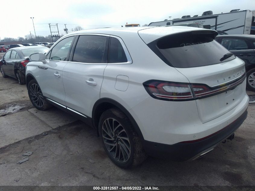2020 LINCOLN NAUTILUS RESERVE 2LMPJ8K91LBL27080
