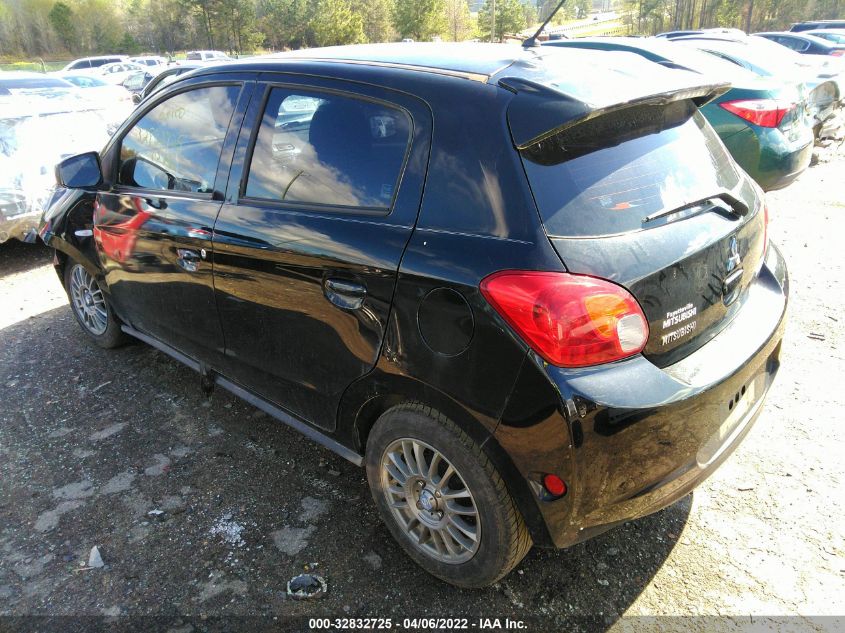 2015 MITSUBISHI MIRAGE DE/RF ML32A3HJ8FH001818
