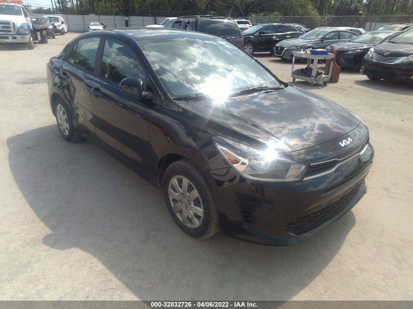 2022 KIA RIO, VIN: 3KPA24AD1NE438869