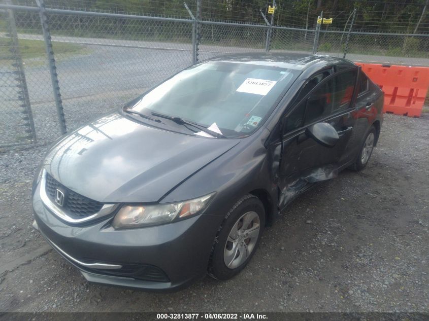 2013 HONDA CIVIC SDN LX 2HGFB2F53DH575912
