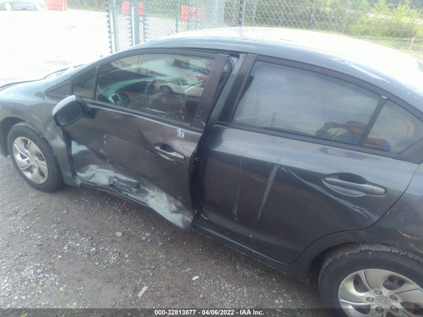 2013 HONDA CIVIC SDN LX 2HGFB2F53DH575912
