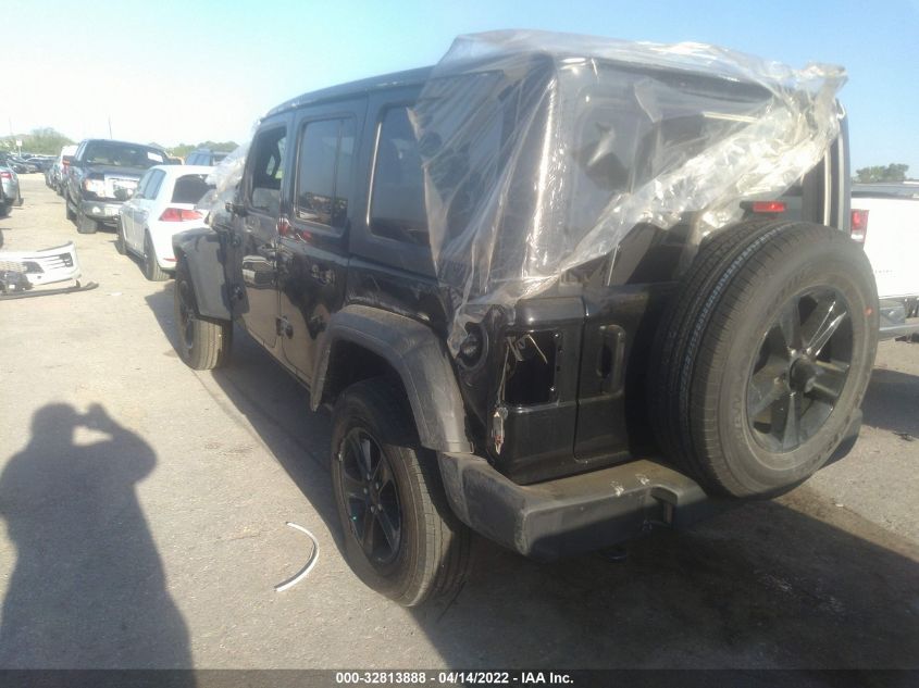 2021 JEEP WRANGLER UNLIMITED SPORT ALTITUDE 1C4HJXDN6MW863516