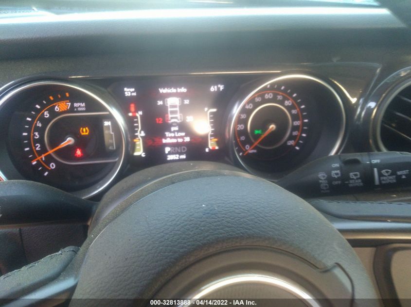 2021 JEEP WRANGLER UNLIMITED SPORT ALTITUDE 1C4HJXDN6MW863516