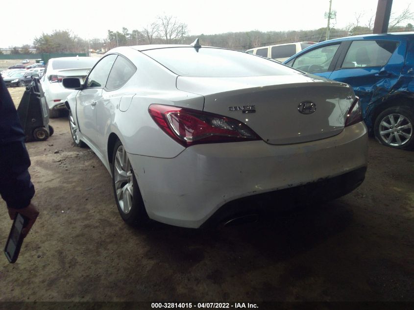 2013 HYUNDAI GENESIS COUPE 2.0T KMHHT6KD4DU111416