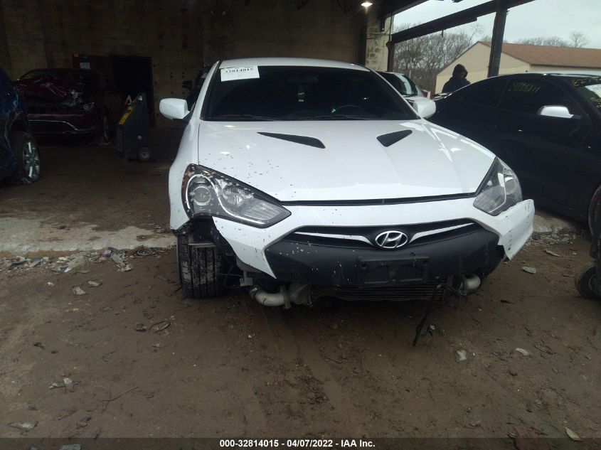 2013 HYUNDAI GENESIS COUPE 2.0T KMHHT6KD4DU111416
