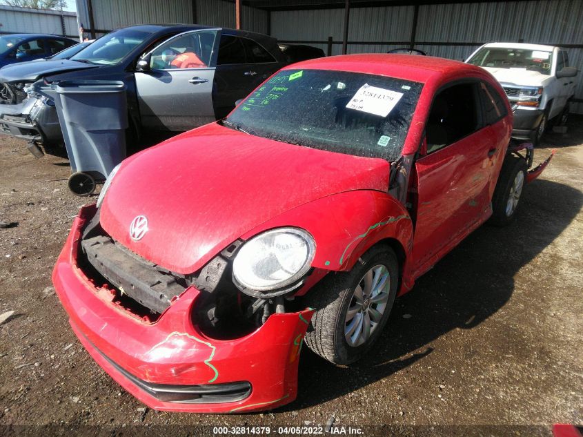 2014 VOLKSWAGEN BEETLE COUPE 1.8T ENTRY 3VWF17AT1EM638090