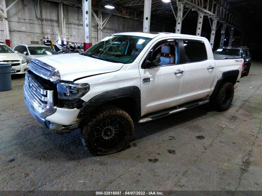 2018 TOYOTA TUNDRA 4WD CREWMAX 1794/PLATINUM 5TFAY5F19JX769972