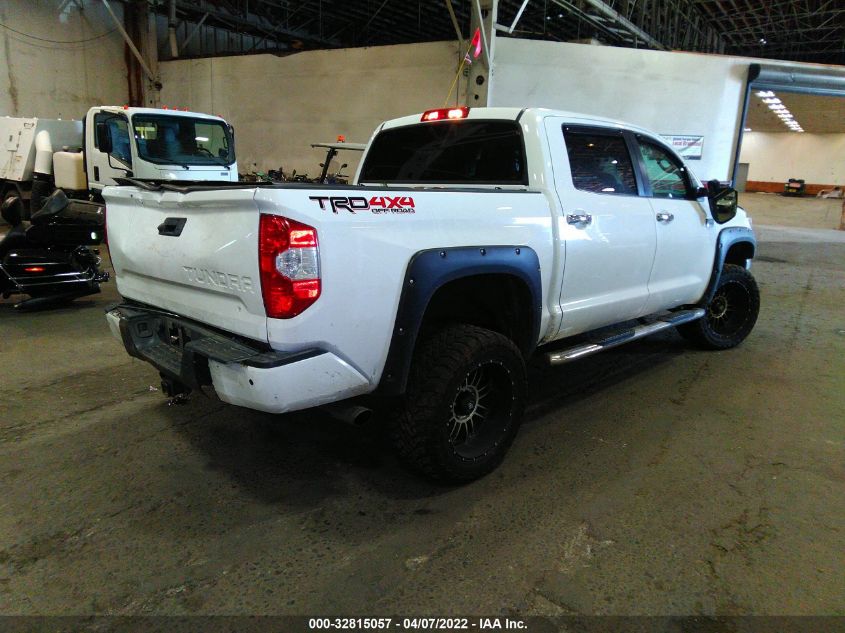 2018 TOYOTA TUNDRA 4WD CREWMAX 1794/PLATINUM 5TFAY5F19JX769972
