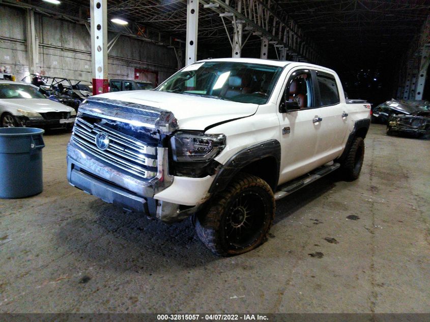 2018 TOYOTA TUNDRA 4WD CREWMAX 1794/PLATINUM 5TFAY5F19JX769972