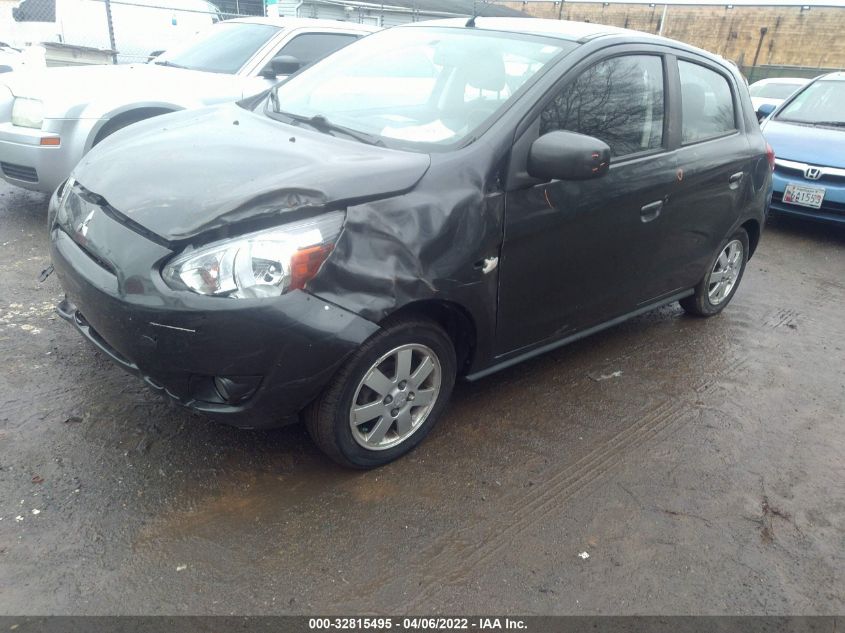 2014 MITSUBISHI MIRAGE ES ML32A4HJ1EH021350
