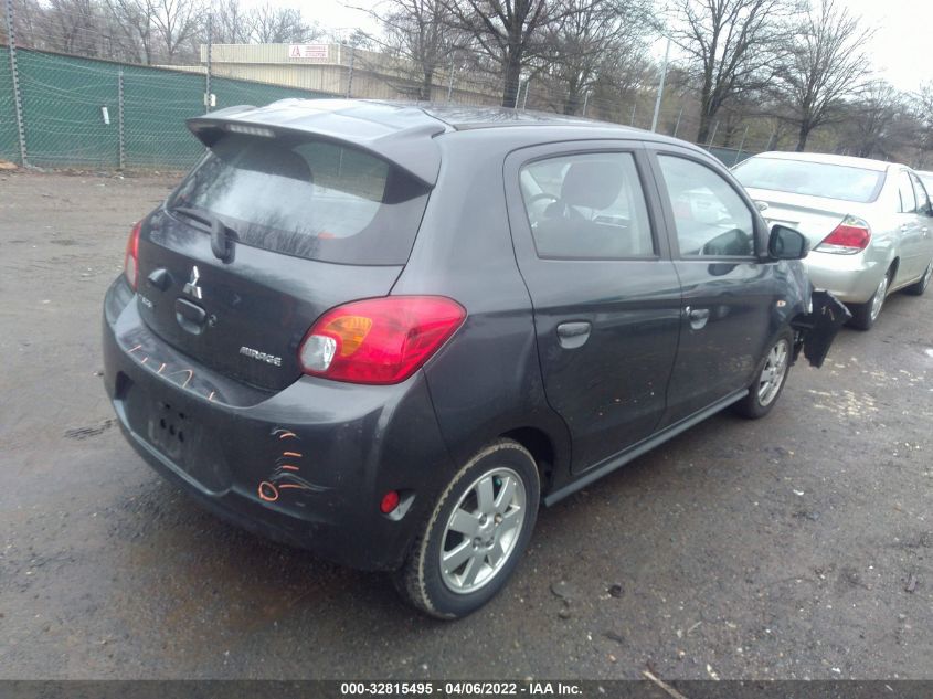 2014 MITSUBISHI MIRAGE ES ML32A4HJ1EH021350