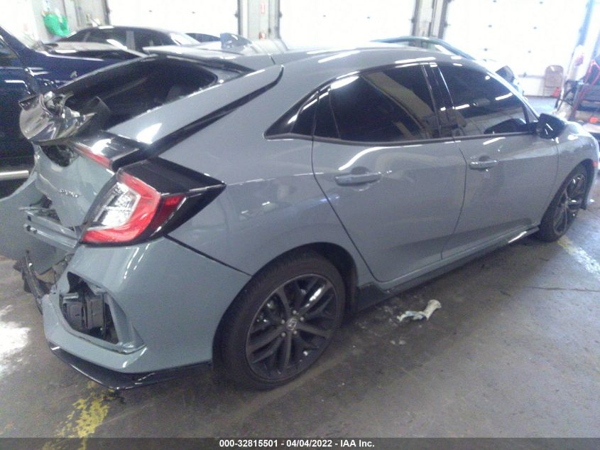 2021 HONDA CIVIC HATCHBACK SPORT SHHFK7H4XMU411772