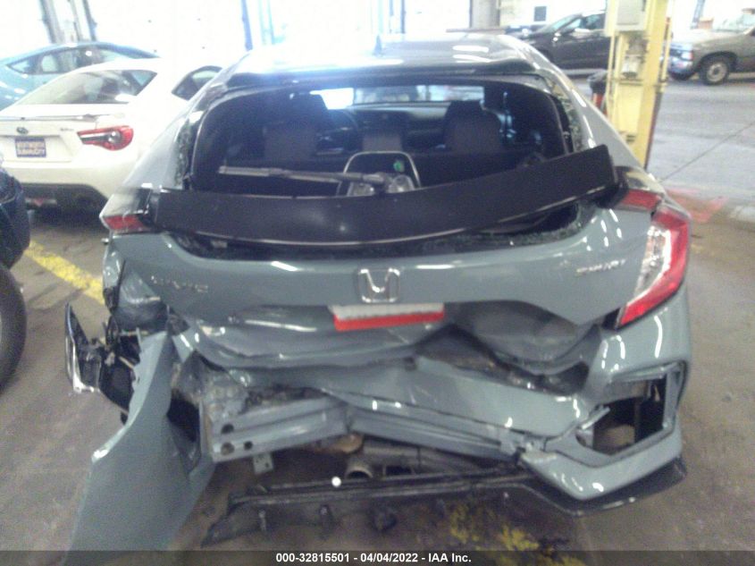 2021 HONDA CIVIC HATCHBACK SPORT SHHFK7H4XMU411772