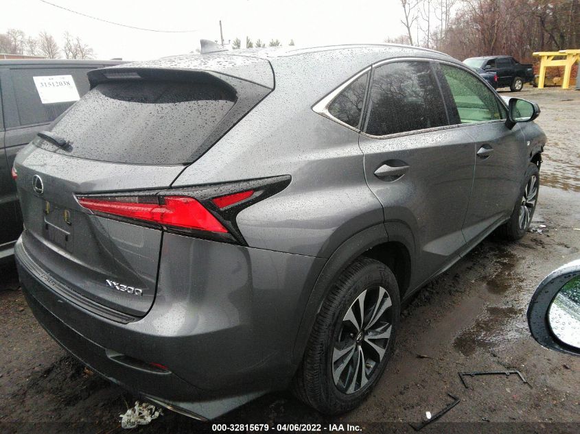 2021 LEXUS NX NX 300 F SPORT JTJSARDZ9M2254977