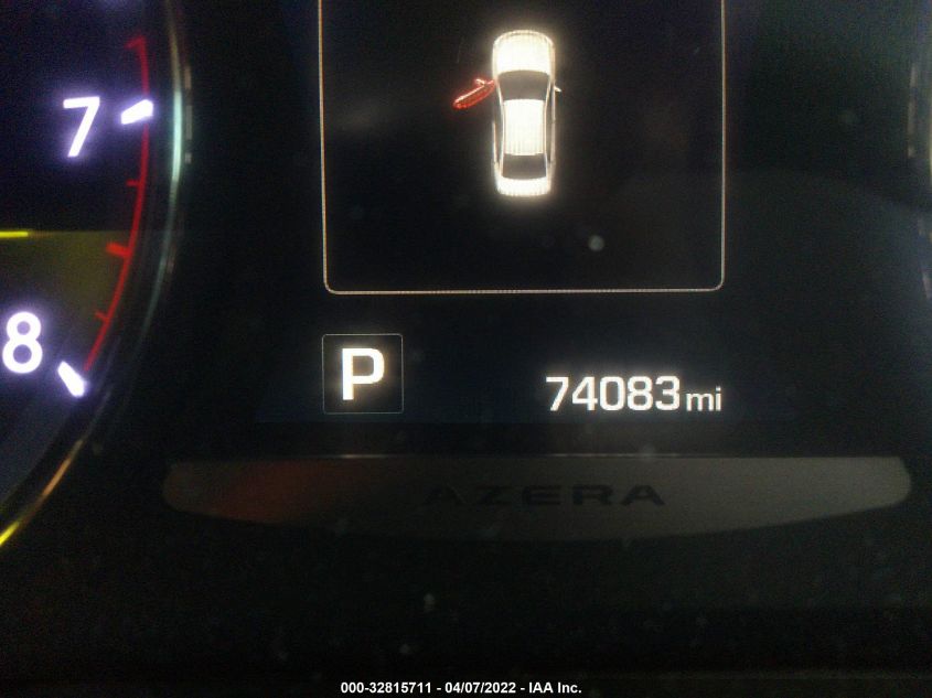 2015 HYUNDAI AZERA KMHFG4JG2FA439353