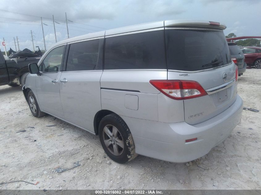 2015 NISSAN QUEST SV/S/PLATINUM/SL JN8AE2KP6F9130675