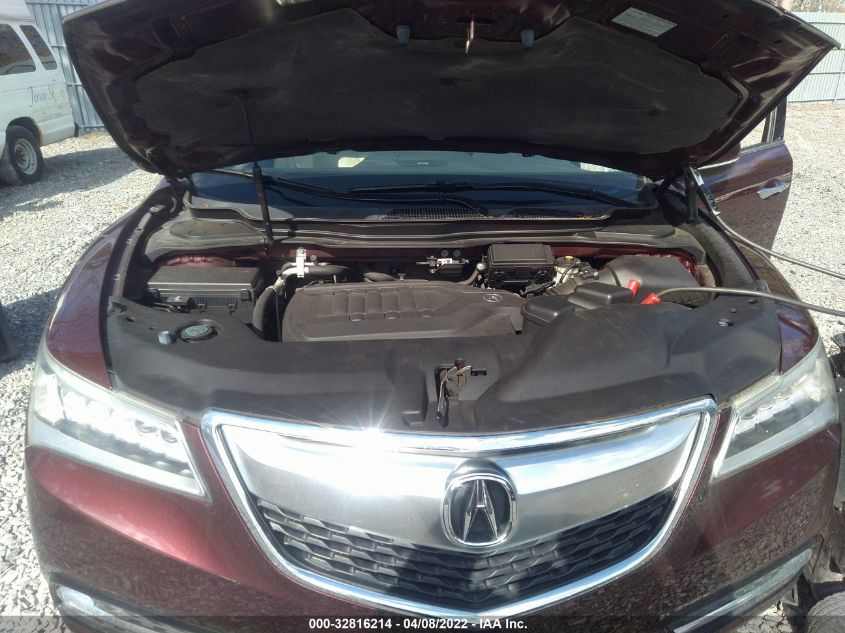 2014 ACURA MDX TECH PKG 5FRYD4H4XEB018910