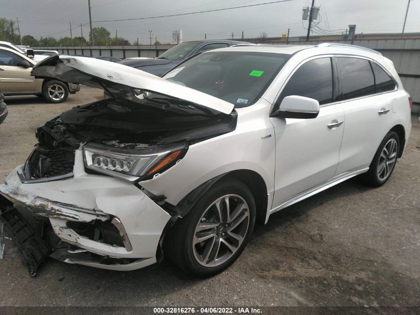 2020 ACURA MDX SPORT HYBRID W 5J8YD7H71LL000451