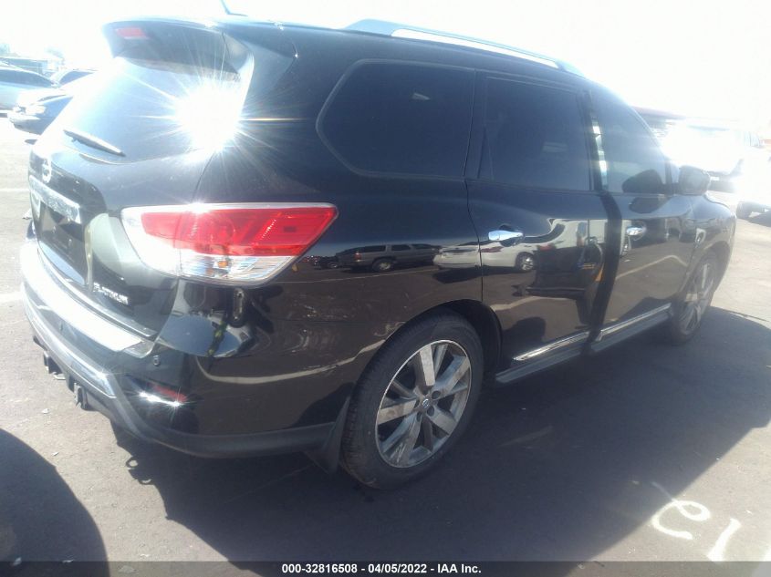2016 NISSAN PATHFINDER PLATINUM 5N1AR2MN3GC602794