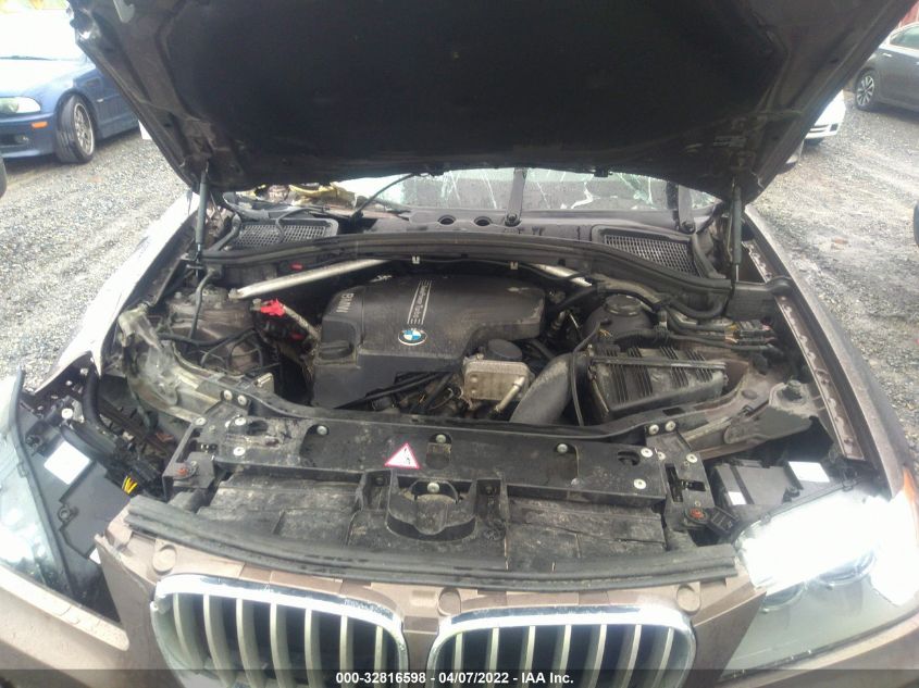 2013 BMW X3 XDRIVE28I 5UXWX9C59D0A15380