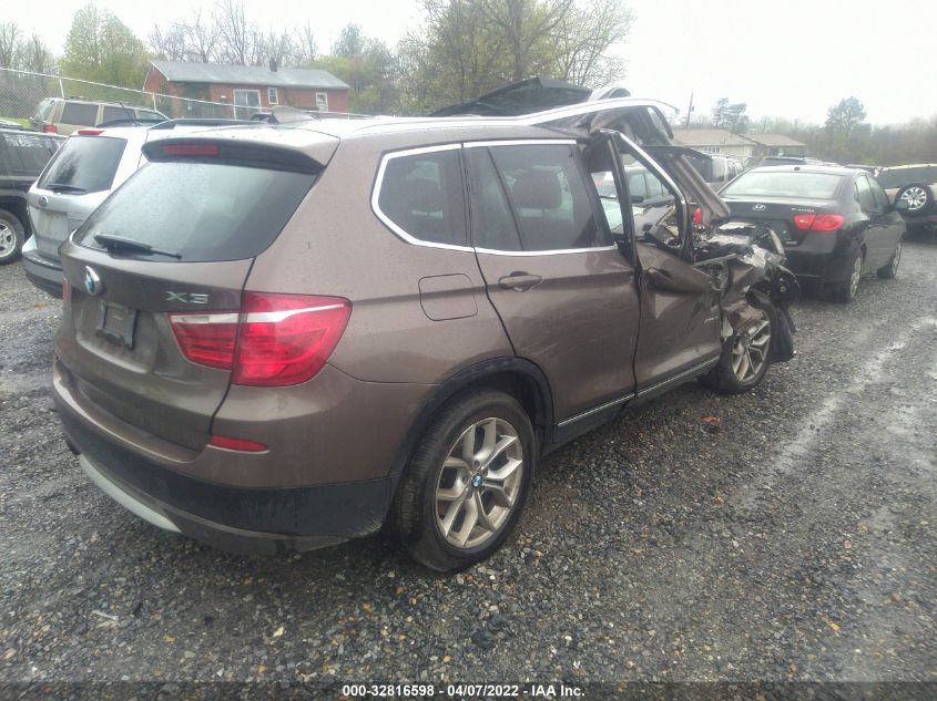 2013 BMW X3 XDRIVE28I 5UXWX9C59D0A15380