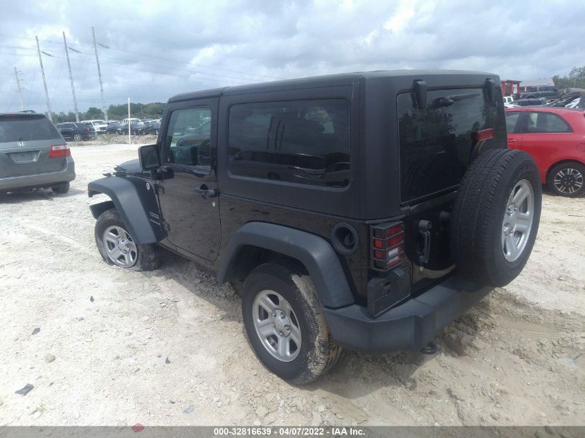 2017 JEEP WRANGLER SPORT 1C4AJWAG2HL727327