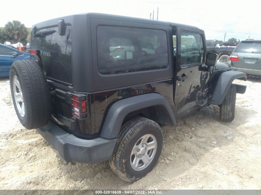 2017 JEEP WRANGLER SPORT 1C4AJWAG2HL727327