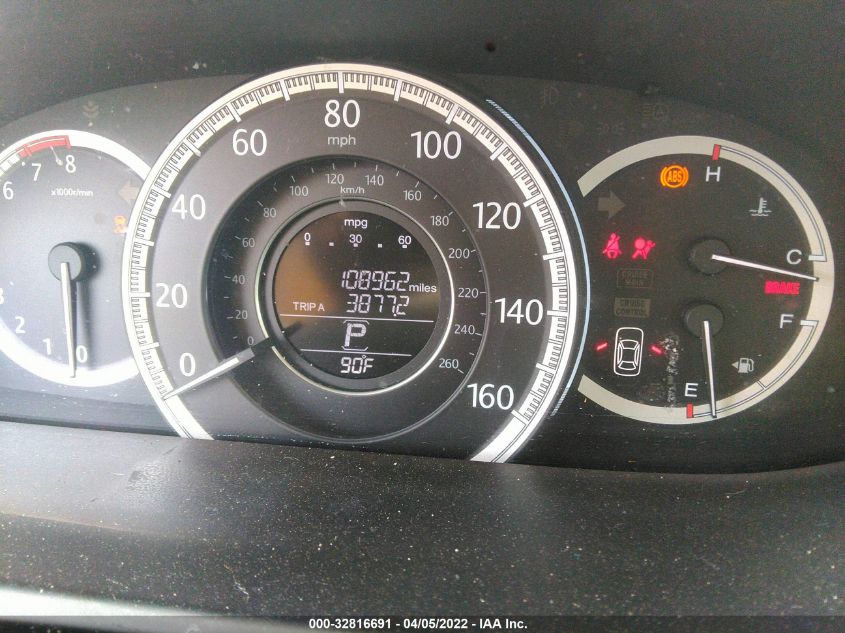 2013 HONDA ACCORD SDN EX 1HGCR2F75DA024539