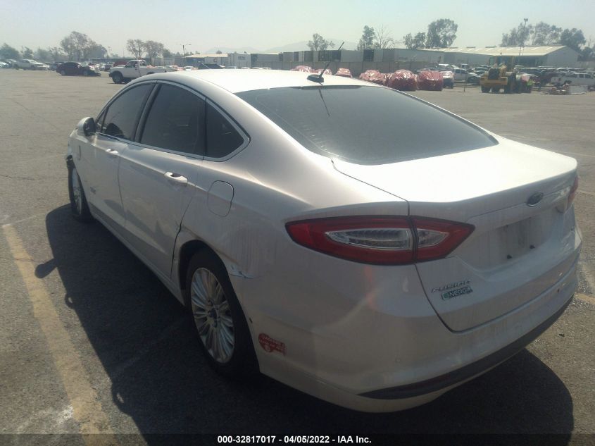 2013 FORD FUSION ENERGI SE LUXURY 3FA6P0PU4DR242445