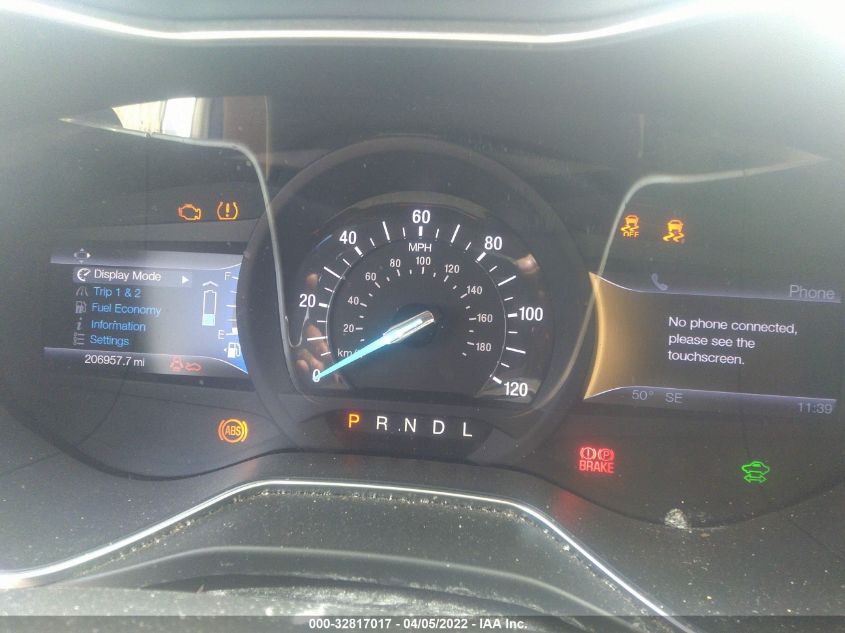 2013 FORD FUSION ENERGI SE LUXURY 3FA6P0PU4DR242445