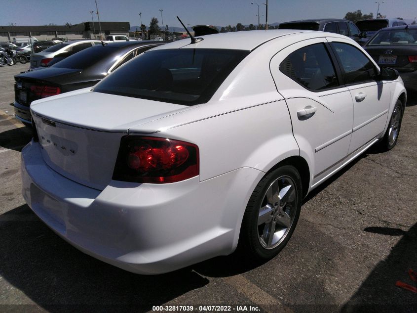 2013 DODGE AVENGER SE 1C3CDZAB1DN725318