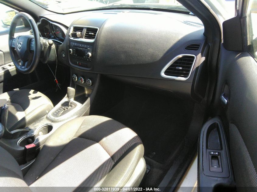 2013 DODGE AVENGER SE 1C3CDZAB1DN725318