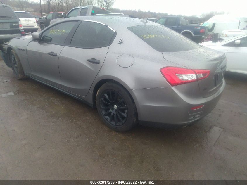 2014 MASERATI GHIBLI S Q4 ZAM57RTAXE1085873