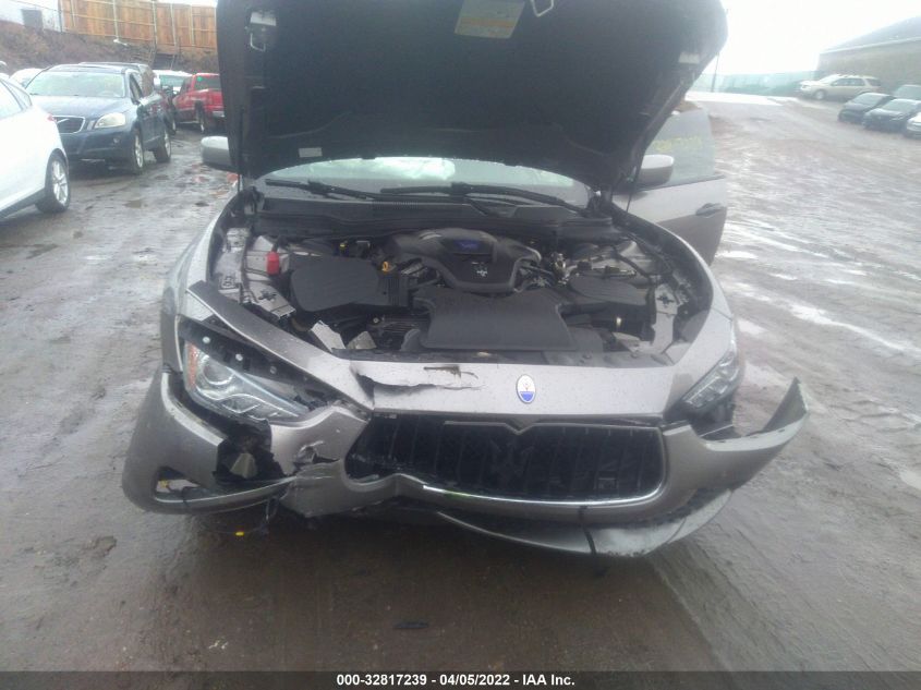 2014 MASERATI GHIBLI S Q4 ZAM57RTAXE1085873