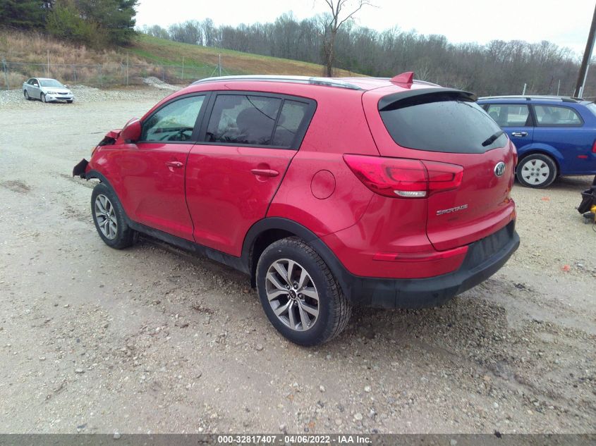 2014 KIA SPORTAGE LX KNDPB3AC7E7581563