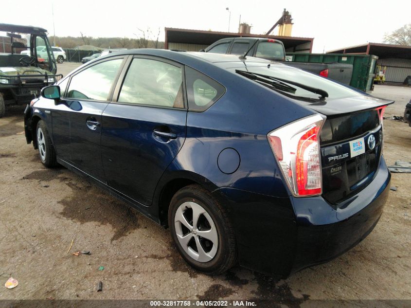 2014 TOYOTA PRIUS FOUR/FIVE/THREE/ONE/TWO JTDKN3DU3E1760093