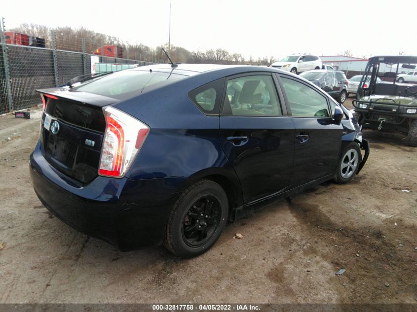 2014 TOYOTA PRIUS FOUR/FIVE/THREE/ONE/TWO JTDKN3DU3E1760093