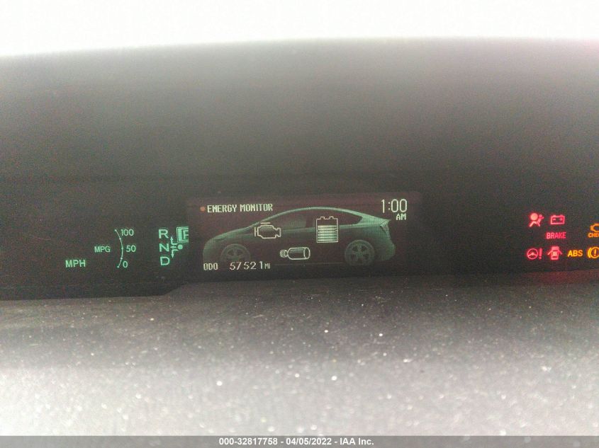2014 TOYOTA PRIUS FOUR/FIVE/THREE/ONE/TWO JTDKN3DU3E1760093