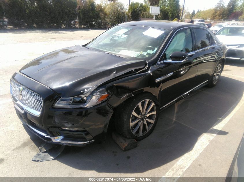 2018 LINCOLN CONTINENTAL LIVERY 1LN6L9UK4J5603907