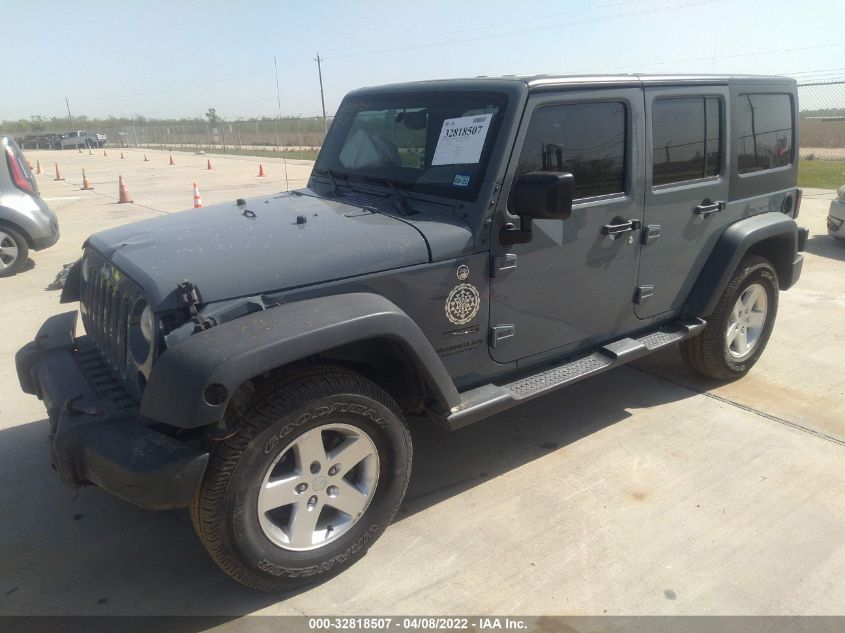 2014 JEEP WRANGLER UNLIMITED SPORT 1C4BJWDGXEL319752