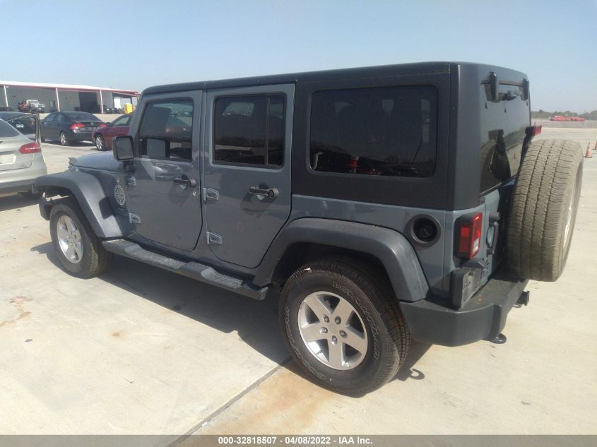 2014 JEEP WRANGLER UNLIMITED SPORT 1C4BJWDGXEL319752